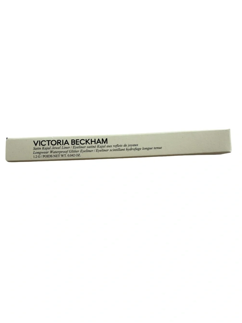 Victoria Beckham NIB Satin Kajal Jewel Liner Gold Lamé